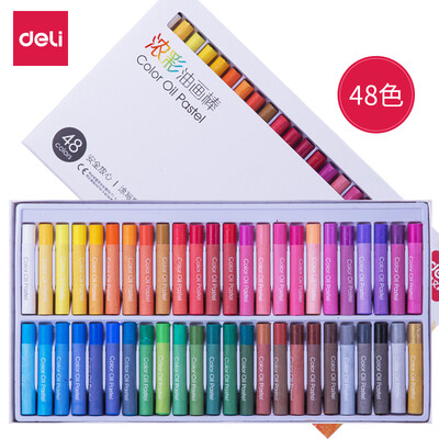 Deli deli 48 color student heavy color oil painting oily pastel colorful sticks crayon art painting painting stick 72089
Deli deli 48 color student heavy color oil painting oily pastel colorful sticks crayon art painting painting stick 72089