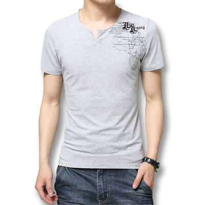 Men T Shirt Fashion Men T Shirt 2016 Summer New Arrival Printed Men Casual V-neck Men T Shirts 5 Colors Casual Hot Sale T Shirts
Men T Shirt Fashion Men T Shirt 2016 Summer New Arrival Printed Men Casual V-neck Men T Shirts 5 Colors Casual Hot Sale T Shirts