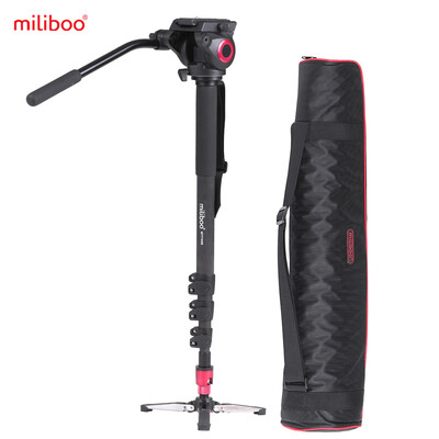 miliboo MTT705B Professional 4 Sections Carbon Fiber Camera Camcorder Monopod with Fluid Head MYT801 Max Height 185cm Max Load 10k
miliboo MTT705B Professional 4 Sections Carbon Fiber Camera Camcorder Monopod with Fluid Head MYT801 Max Height 185cm Max Load 10k