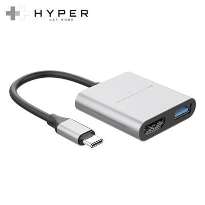 HyperDrive MacBookPro Air Apple Notebook Converter New IPad Pro Dock Type-c Hub USB-c Silver
HyperDrive MacBookPro Air Apple Notebook Converter New IPad Pro Dock Type-c Hub USB-c Silver