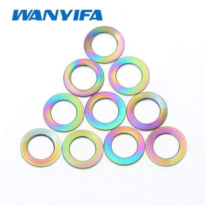 10PCSlot Flat Washer for Bicycle M6 Titanium Bike Ti Bolts Screw Spacer for MTB Bicyce Bolts Parts Cycling Bolt Spacer
10PCSlot Flat Washer for Bicycle M6 Titanium Bike Ti Bolts Screw Spacer for MTB Bicyce Bolts Parts Cycling Bolt Spacer
