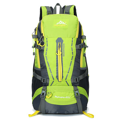 45L Camping Backpack Water Resistant Lightweight Outdoor Travel Dayback Shoulder Bag Casual Large School Backpack
45L Camping Backpack Water Resistant Lightweight Outdoor Travel Dayback Shoulder Bag Casual Large School Backpack
