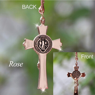 1pcs silver gold rose Jesus Crucifix Figurine Hanging Ornaments Nice gift Car Decoration Pendant Auto Rearview Mirror Ornament
1pcs silver gold rose Jesus Crucifix Figurine Hanging Ornaments Nice gift Car Decoration Pendant Auto Rearview Mirror Ornament