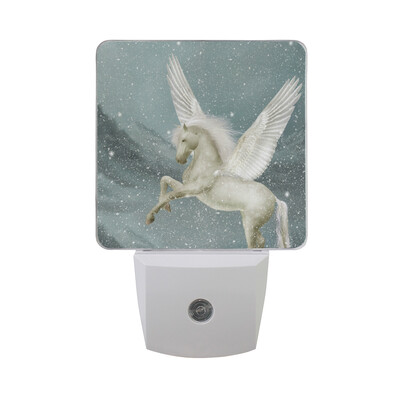 ALAZA LED Night Light With Smart Dusk To Dawn SensorPegasus Plug In Night Light