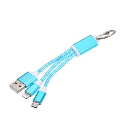 2-in-1 USB 20 Male to Type-CFor Lightening Nylon Braided Charge Cable For iOS Huawei Samsung HTC etc Blue
2-in-1 USB 20 Male to Type-CFor Lightening Nylon Braided Charge Cable For iOS Huawei Samsung HTC etc Blue