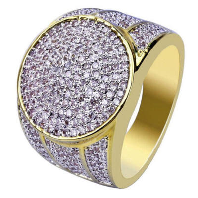 Vintage 18K Yellow Gold Filled White Sapphire Ring Women Mens Wedding Jewelry
Vintage 18K Yellow Gold Filled White Sapphire Ring Women Mens Wedding Jewelry