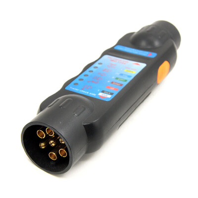 12V 7 Pins Car Truck Trailer Plug Socket Tester Wiring Circuit Light Test Tool Car Accessory
12V 7 Pins Car Truck Trailer Plug Socket Tester Wiring Circuit Light Test Tool Car Accessory