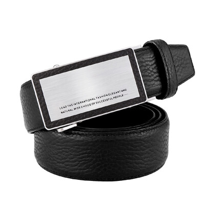 Cow home belt mens business automatic buckle waist belt leather belt mens leather pants belt 7191 elegant black
Cow home belt mens business automatic buckle waist belt leather belt mens leather pants belt 7191 elegant black