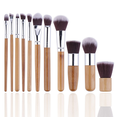 11pcs натурального бамбука Кисти для макияжа Brush Foundation Blending Набор инструментов
11pcs натурального бамбука Кисти для макияжа Brush Foundation Blending Набор инструментов