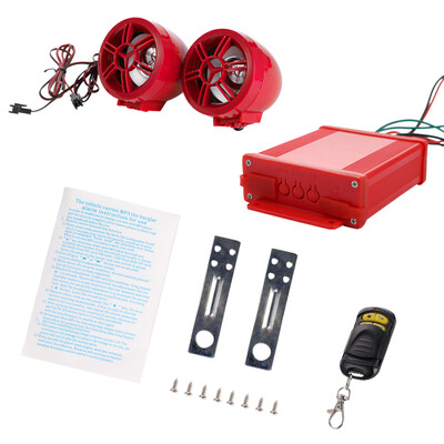 Mini Outdoor Portable Motocycle Audio System DC 12V MP3 Vehicle-mounted Music Player Sound Box Smart Remote Control Stereo Speaker
Mini Outdoor Portable Motocycle Audio System DC 12V MP3 Vehicle-mounted Music Player Sound Box Smart Remote Control Stereo Speaker