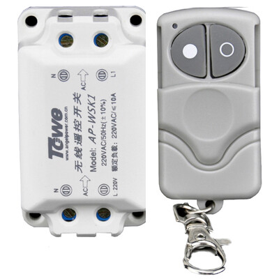 TOWE wireless remote control switch lamp power 220V single intelligent home remote control module controller
TOWE wireless remote control switch lamp power 220V single intelligent home remote control module controller