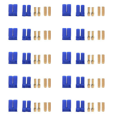 New Remote Control Toys Parts Accessories 10 Pairs EC5 Device Connector Plug for RC Car Plane Helicopter Multi-Copter Lipo Batte
New Remote Control Toys Parts Accessories 10 Pairs EC5 Device Connector Plug for RC Car Plane Helicopter Multi-Copter Lipo Batte