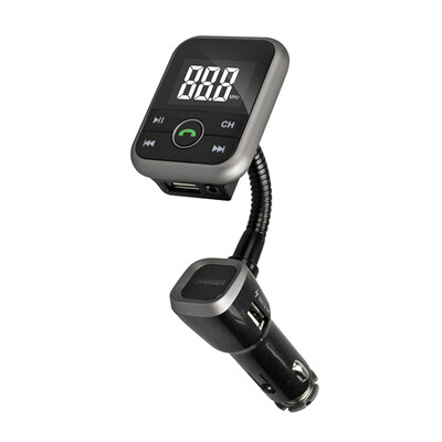 BT FM Transmitter Handsfree Phone Calling Car Kit Music Player USB SD Aux-in 21A Charger for iPod iPad IOS Android Mobile phone C
BT FM Transmitter Handsfree Phone Calling Car Kit Music Player USB SD Aux-in 21A Charger for iPod iPad IOS Android Mobile phone C