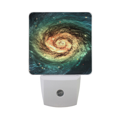 ALAZA LED Night Light With Smart Dusk To Dawn SensorSpiral Galaxy In The Universe Space Plug In Night Light
ALAZA LED Night Light With Smart Dusk To Dawn SensorSpiral Galaxy In The Universe Space Plug In Night Light