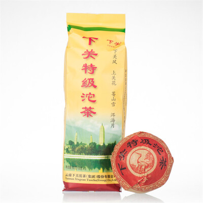 Xiaguan Te Ji Tuo Cha * Premium Grade Puer Tea 2014 Raw 100g