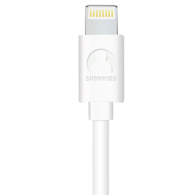 Snowkids MFi certification 1.2 m Apple 7/6 / 5s data cable (dual protective cover) mobile phone charger line power cord white support iphone5 / 6s / 7P / SE, etc
Snowkids MFi certification 1.2 m Apple 7/6 / 5s data cable (dual protective cover) mobile phone charger line power cord white support iphone5 / 6s / 7P / SE, etc
