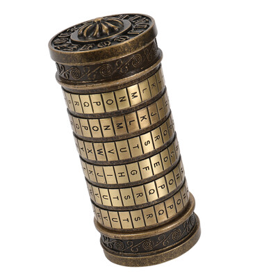 Retro Birthday Valentine Gift Box Cylinder Lockbox Da Vinci Code Alphabet Locks
Retro Birthday Valentine Gift Box Cylinder Lockbox Da Vinci Code Alphabet Locks