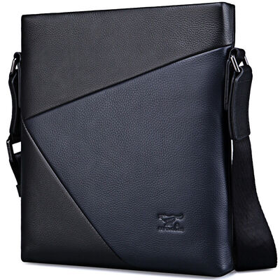 Seven Wolves (SEPTWOLVES) Men's Bags Fashion Men's Vertical Men's Shoulder Bag Messenger Bag Black / Blue 1A0761084-01
Seven Wolves (SEPTWOLVES) Men's Bags Fashion Men's Vertical Men's Shoulder Bag Messenger Bag Black / Blue 1A0761084-01