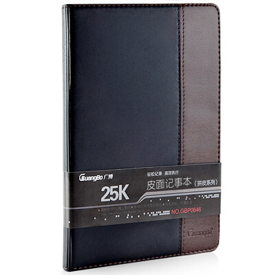 Guangbo GuangBo 25k120 Zhangpi leather business leather notebook notepad diary brown black GBP0646
Guangbo GuangBo 25k120 Zhangpi leather business leather notebook notepad diary brown black GBP0646