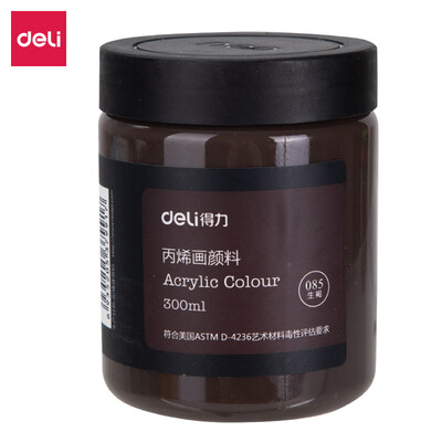 Deli deli 300ml art painting acrylic paint hand-painted wall painting acrylic paint large bottle outdoor painted textile pigment 73875 raw brown
Deli deli 300ml art painting acrylic paint hand-painted wall painting acrylic paint large bottle outdoor painted textile pigment 73875 raw brown