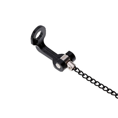 Iron Fishing Bite Alarm Chain Hanger Swinger LED Illuminated Indicator