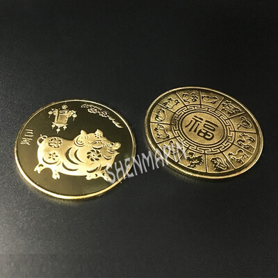 2019 Fu Pig Commemorative Coin Year of Pig Delivers Money Coins Collection New Year Gift Gold Plated Silver Plated New style
2019 Fu Pig Commemorative Coin Year of Pig Delivers Money Coins Collection New Year Gift Gold Plated Silver Plated New style