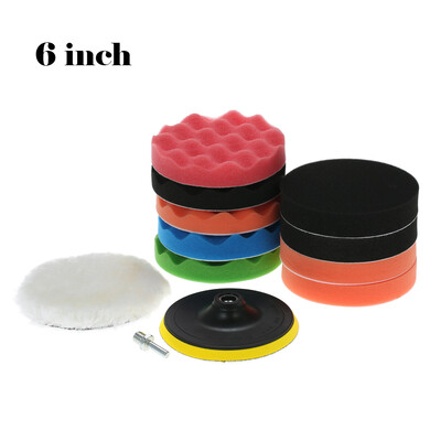 11PCS Brand New 3" 80mm4" 100mm5" 125mm6" 150mm7" 180mm Car Polishing Pads Waxing Buffing Pad Sponge Kit Set for Car Polisher
11PCS Brand New 3" 80mm4" 100mm5" 125mm6" 150mm7" 180mm Car Polishing Pads Waxing Buffing Pad Sponge Kit Set for Car Polisher