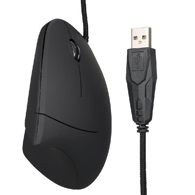 Vertical Mouse USB Ergonomic Optical Mouse High Precision Adjustable 800 1200 2000 3200 DPI 5 Buttons Wired for Mac Laptop P
Vertical Mouse USB Ergonomic Optical Mouse High Precision Adjustable 800 1200 2000 3200 DPI 5 Buttons Wired for Mac Laptop P