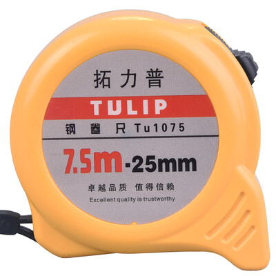 Tuolipu steel tape measure 75M box ruler telescopic ruler meter ruler standard measurement tool metric TU1075
Tuolipu steel tape measure 75M box ruler telescopic ruler meter ruler standard measurement tool metric TU1075