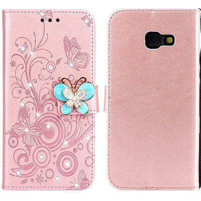 MOONCASE Samsung Galaxy A5 2017 Butterfly Rhinestone Embossed Leather Case - Rose Gold
MOONCASE Samsung Galaxy A5 2017 Butterfly Rhinestone Embossed Leather Case - Rose Gold
