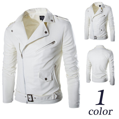Aowofs boutique mens PU motorcycle leather British white washed leather Y018 M-4XL
Aowofs boutique mens PU motorcycle leather British white washed leather Y018 M-4XL