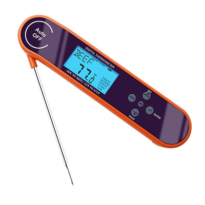 Yuhuaze voice broadcast fast temperature food thermometer three-color backlight alarm mode kitchen barbecue waterproof dust-proof water temperature oil temperature thermometer
Yuhuaze voice broadcast fast temperature food thermometer three-color backlight alarm mode kitchen barbecue waterproof dust-proof water temperature oil temperature thermometer