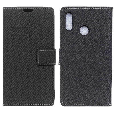 MOONCASE Millet Mi Mix 2S woven leather case - black