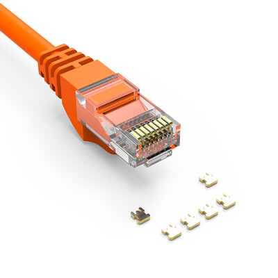 Tencia TC high speed super five network cable network cable with crystal head network jumper orange 3 m TC-5003C
Tencia TC high speed super five network cable network cable with crystal head network jumper orange 3 m TC-5003C