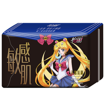 Elys Sailor Moon Sensitive Muscle Series Cotton Soft Tiny Night Sanitary Napkin 410mm4 pieces
Elys Sailor Moon Sensitive Muscle Series Cotton Soft Tiny Night Sanitary Napkin 410mm4 pieces