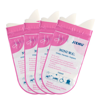 4pcslot Pink Disposable 700CC Portable Urine Storage Bag Bags Outdoor Travel Emergency Toilet For Unisex
4pcslot Pink Disposable 700CC Portable Urine Storage Bag Bags Outdoor Travel Emergency Toilet For Unisex