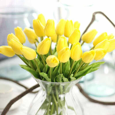 20 pieceslot Artificial Tulip Flower PU Artificia Flower bouquet Real Flowers Home Wedding Decorative Flowers
20 pieceslot Artificial Tulip Flower PU Artificia Flower bouquet Real Flowers Home Wedding Decorative Flowers