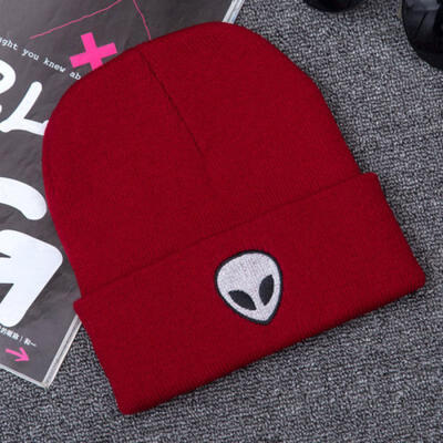 Unisex Womens Mens Alien Embroidery Knitted Crochet Ski Beanie Hip-hop Cuff Hat
Unisex Womens Mens Alien Embroidery Knitted Crochet Ski Beanie Hip-hop Cuff Hat