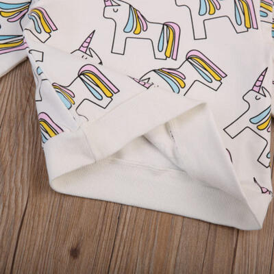 Child Baby Girls Unicorn Sweatshirt Toddler Kids Hoodies Pullover Jumper Tops
Child Baby Girls Unicorn Sweatshirt Toddler Kids Hoodies Pullover Jumper Tops