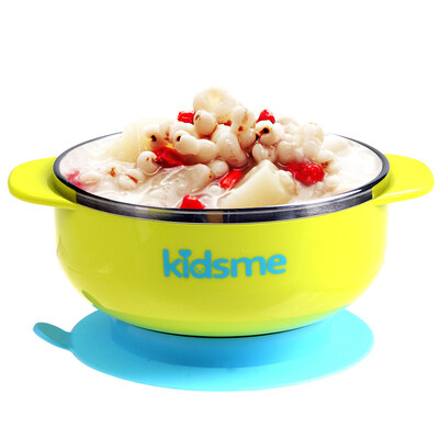 Jingdong supermarket kiss me kidsme children&39s stainless steel tableware sucker bowl bowl baby training food bowl green
Jingdong supermarket kiss me kidsme children&39s stainless steel tableware sucker bowl bowl baby training food bowl green