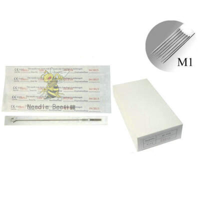 50Pcs Mixed Stainless Steel Disposable Tattoo Needles 3579RL 579RS 579M1
