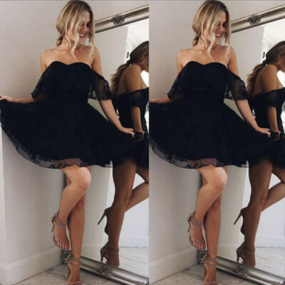 US Women Lace Short Dress Prom Evening Party Cocktail Bridesmaid Wedding 
US Women Lace Short Dress Prom Evening Party Cocktail Bridesmaid Wedding