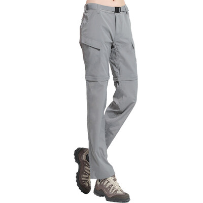 ALPINT MOUNTAIN outdoor quick-drying pants two detachable quick-drying pants suit female models quick-drying mountaineering pants 620-202 female light gray
ALPINT MOUNTAIN outdoor quick-drying pants two detachable quick-drying pants suit female models quick-drying mountaineering pants 620-202 female light gray