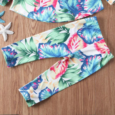 Kids Baby Girls Flower Top Blouse Pants Leggings Outfits 3Pcs Set Clothes 6M-5T 
Kids Baby Girls Flower Top Blouse Pants Leggings Outfits 3Pcs Set Clothes 6M-5T