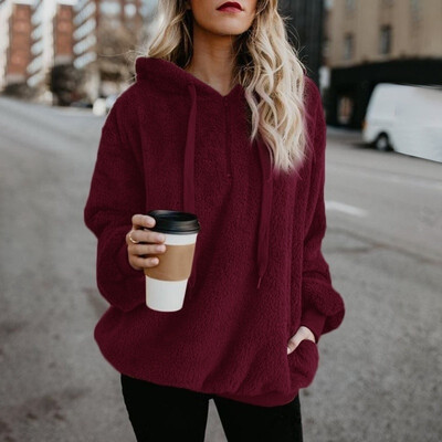 New Fashion Autumn Winter Women Solid Color Zipper Hoodies Long Sleeve V-neck Sweaters Casual Keep Warm Pocket Tops Plus Size
New Fashion Autumn Winter Women Solid Color Zipper Hoodies Long Sleeve V-neck Sweaters Casual Keep Warm Pocket Tops Plus Size