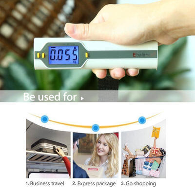 50Kg10g Portable Hanging Luggage Scale LCD Digital Electronic Weight Wide Hook✿
50Kg10g Portable Hanging Luggage Scale LCD Digital Electronic Weight Wide Hook✿