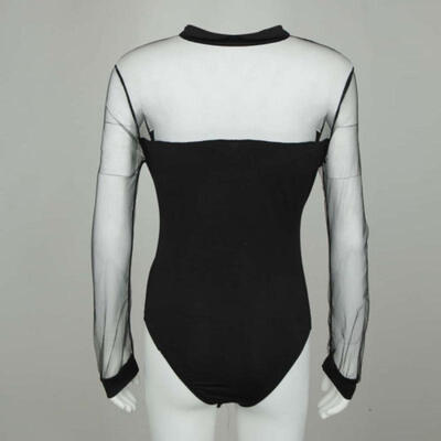 UK ladies Long Sleeves tulle Bodysuit Leotard Lingerie Sleepwear Tops Jumpsuit 
UK ladies Long Sleeves tulle Bodysuit Leotard Lingerie Sleepwear Tops Jumpsuit