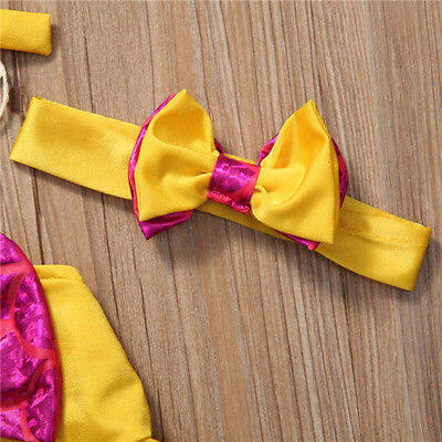 Girls Kids Baby 3pcs Tankini Bikini Set Swimwear Swimsuit Bathing Suit Beachwear
Girls Kids Baby 3pcs Tankini Bikini Set Swimwear Swimsuit Bathing Suit Beachwear