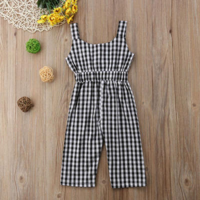 Casual Baby Girls Romper Plaids Bodysuit Sunsuit Summer Clothes Outfits UK Stock 
Casual Baby Girls Romper Plaids Bodysuit Sunsuit Summer Clothes Outfits UK Stock