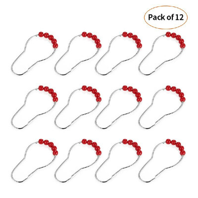 Shower Curtain Rings Stainless Steel Hooks with Easy Glide Roller Balls Durable&Polished Set of 12 Deep Purple
Shower Curtain Rings Stainless Steel Hooks with Easy Glide Roller Balls Durable&Polished Set of 12 Deep Purple